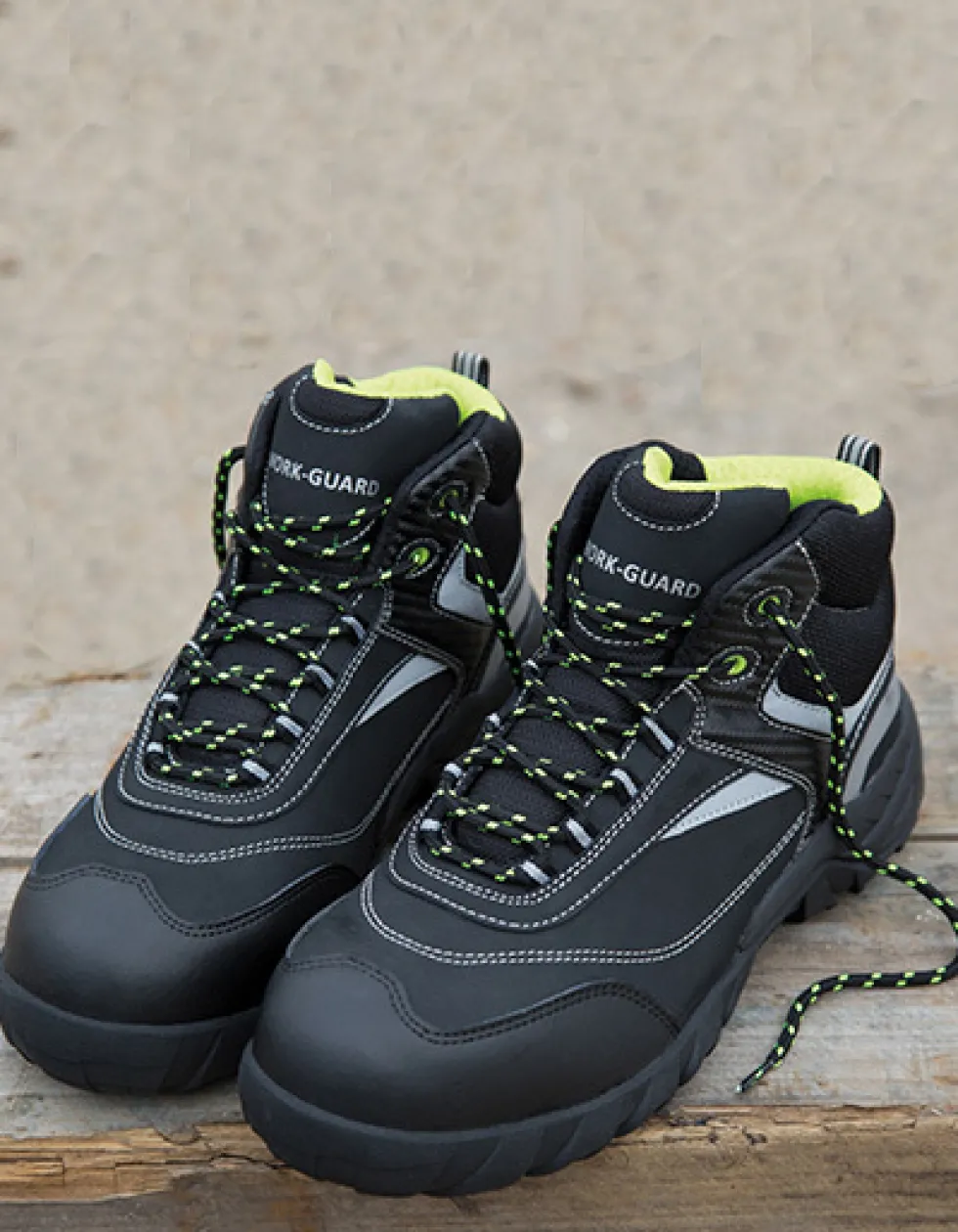RT339 Result WORK-GUARD schwarze Sicherheitsstiefel