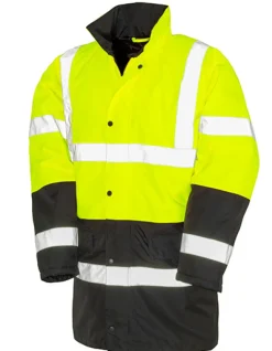 RT452 Safe-Guard Autobahn zweifarbiger Sicherheitsmantel