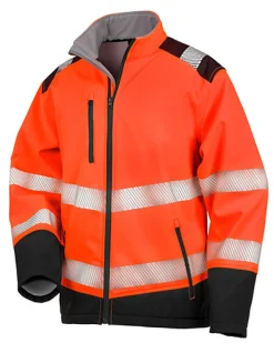 RT476 Safe-Guard Bedruckbare Sicherheits Softshelljacke Jacke