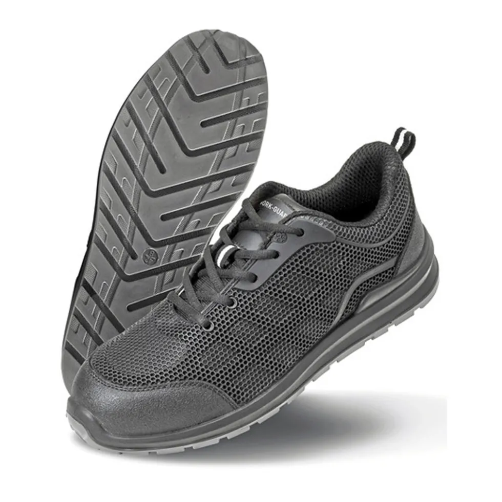 RT456X Result WORK-GUARD schwarzer Sicherheitsschuh Sicherheitsturnschuh