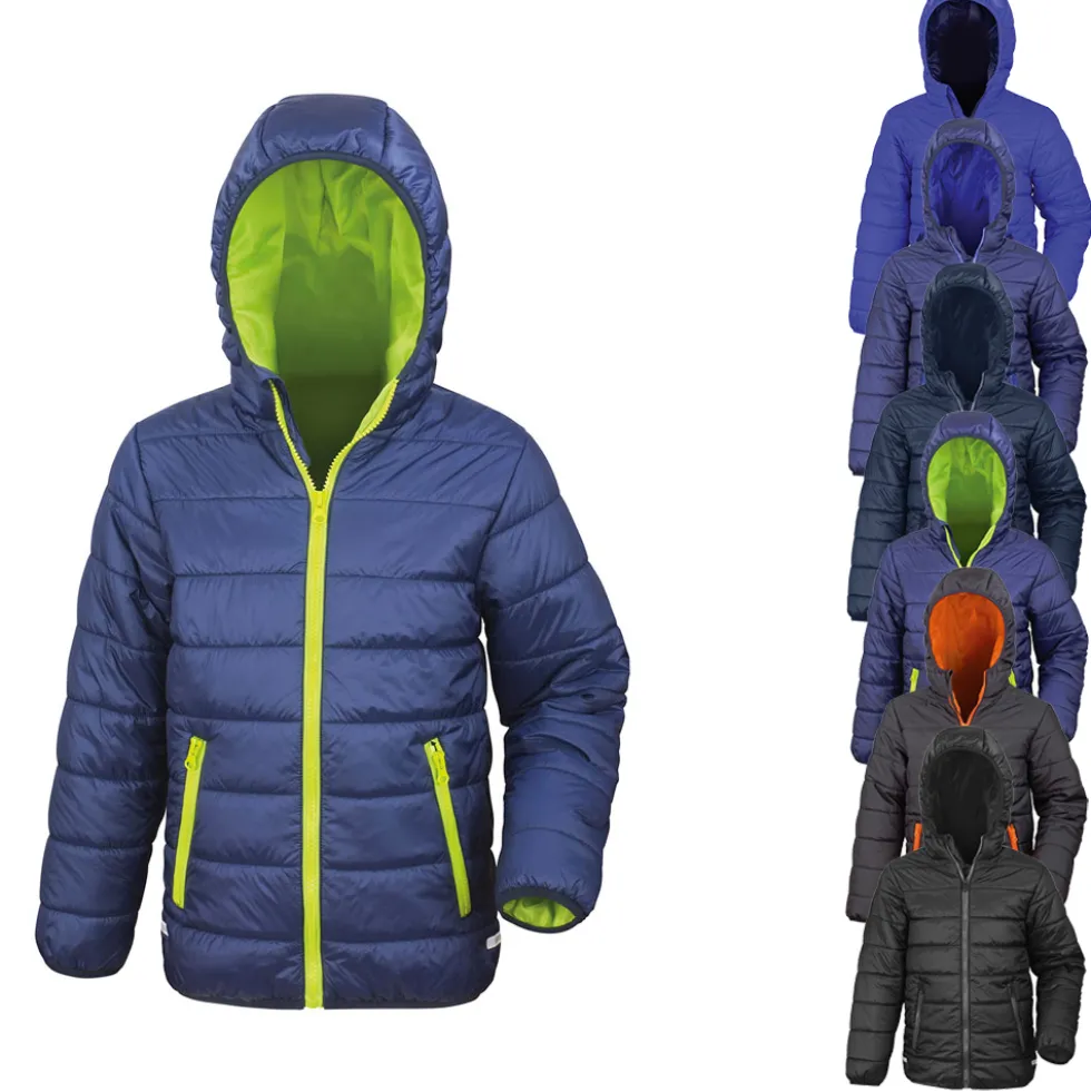 RT233Y Result Core Gefütterte Jacke für Kinder