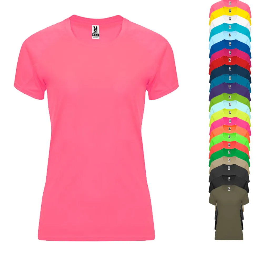 RY0408 Roly BAHRAIN Damen Sport T-Shirt kurzarm