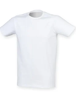 SFM121 SF Men Herren Feel Good Stretch-T-Shirt kurzarm