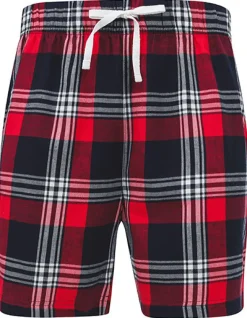 SFM82 SF Men Herren Tartan kurze Loungehose
