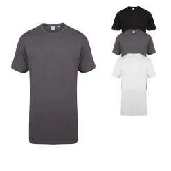 SFM258 SF Men Men`s Longline T-Shirt With Dipped Hem