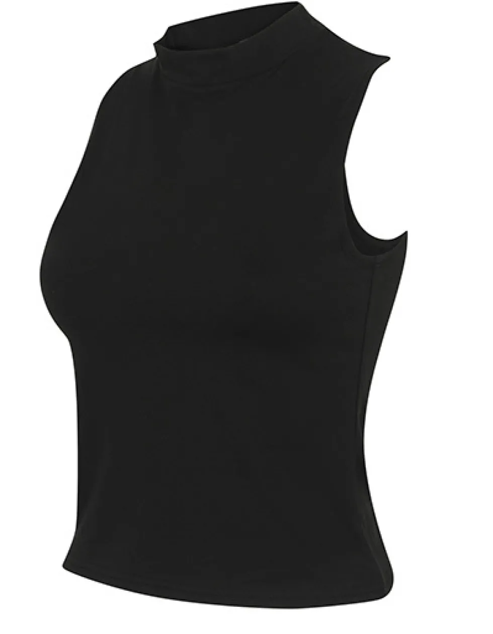 SF170 SF Women Damen Top Ärmellos mit hohem Halsausschnitt