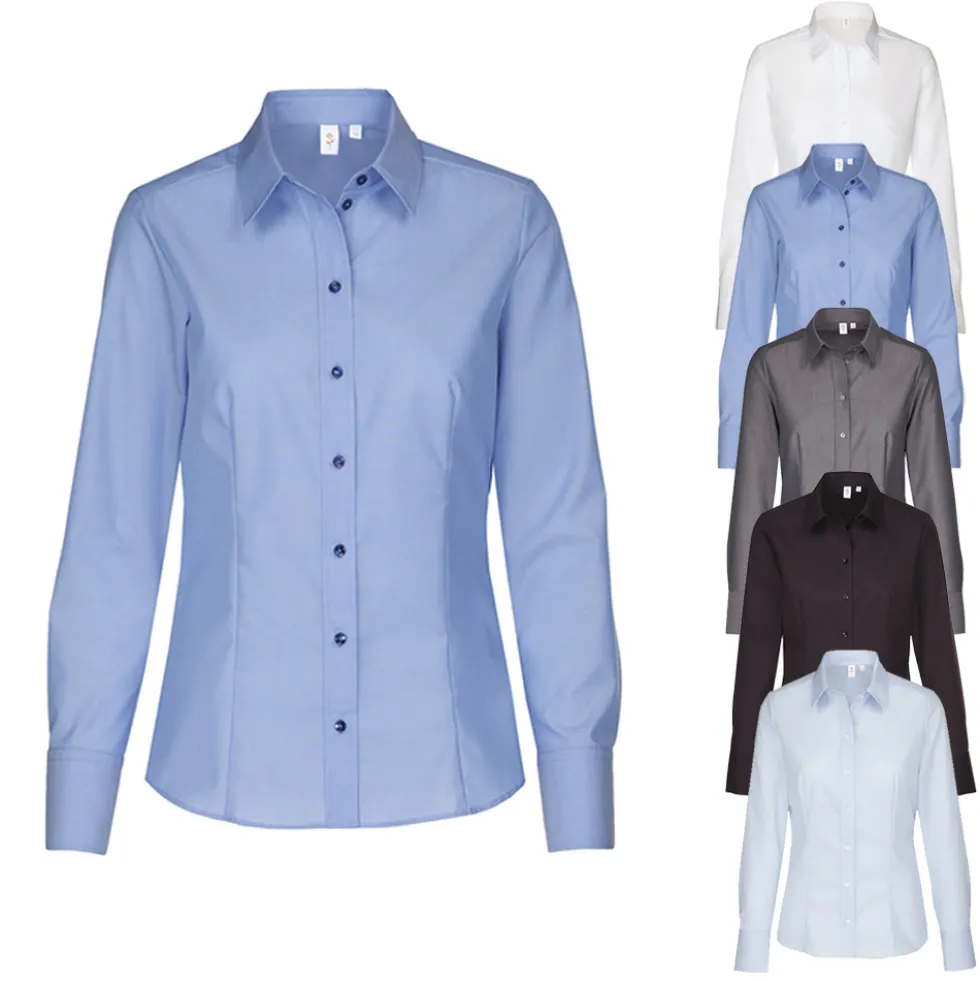 SN080604 Seidensticker Damen Bluse langarm moderne Passform