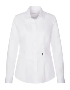 SN080662 Seidensticker Damen Bluse klassisch Twill langarm