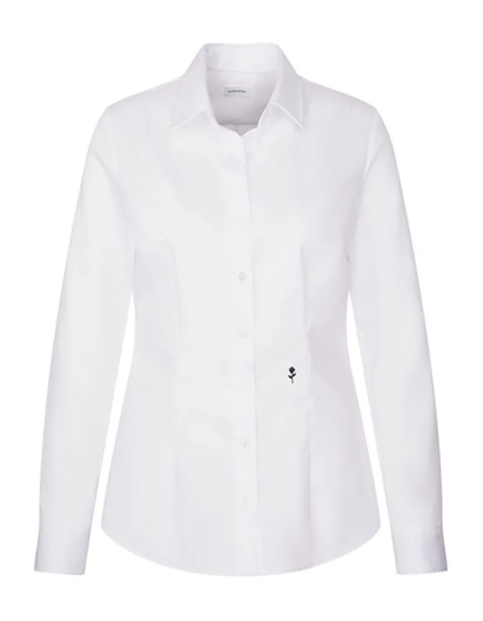SN080662 Seidensticker Damen Bluse klassisch Twill langarm