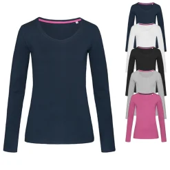 S9720 Stedman® CLAIRE langarm T-Shirt Damen