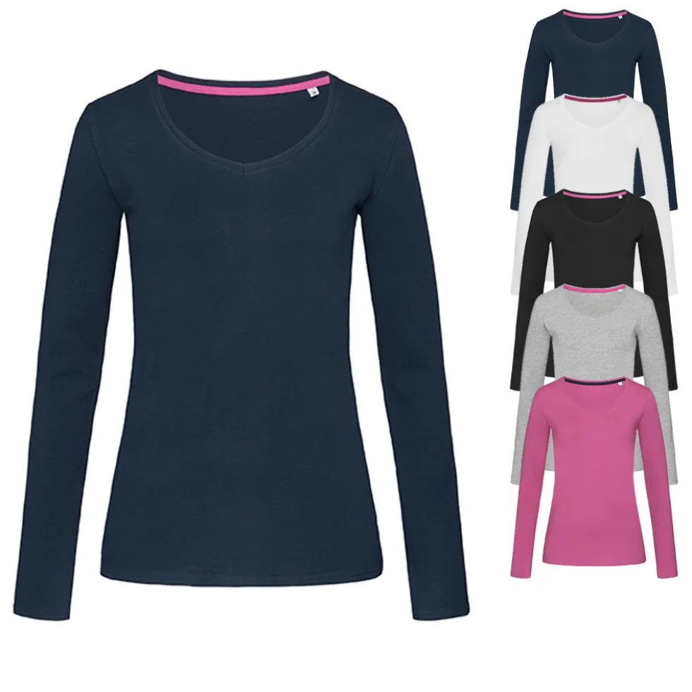 S9720 Stedman® CLAIRE langarm T-Shirt Damen