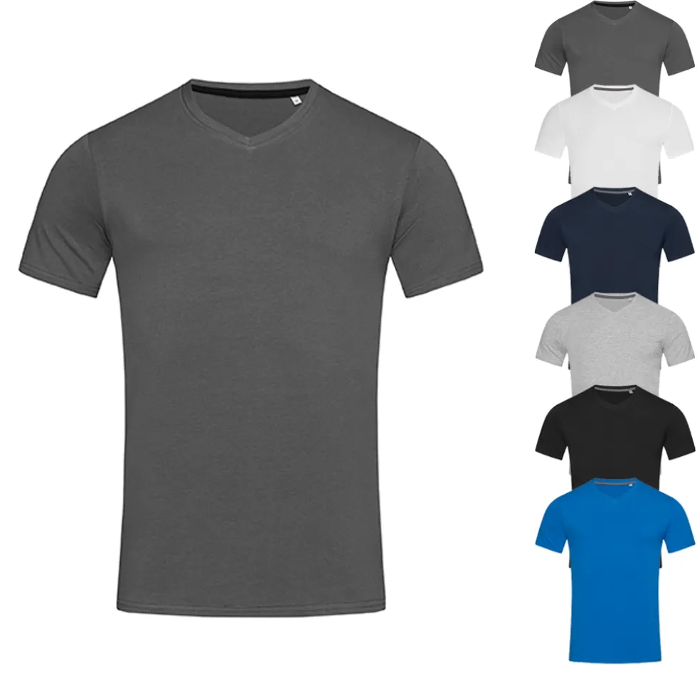 S9610 Stedman® CLIVE V-Ausschnitt T-Shirt kurzarm