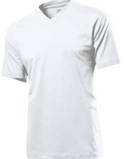S270 Stedman® klassisches T-Shirt V-Ausschnitt kurzarm Herren