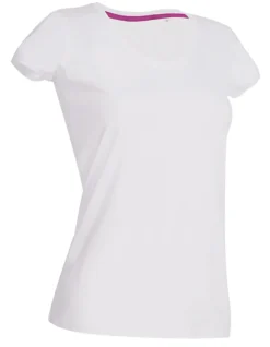 S9130 Stedman® MEGAN V-Ausschnitt T-Shirt kurzarm für Damen