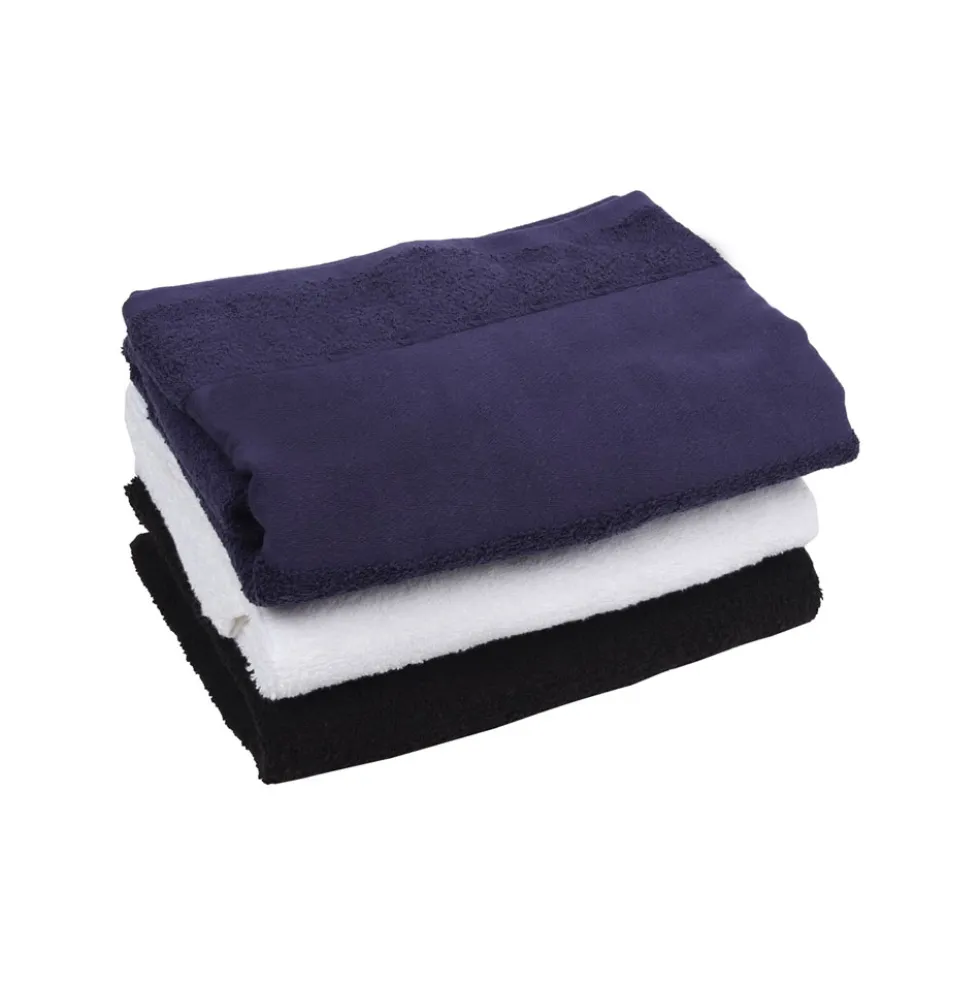 TC035 Towel City Badetuch mit 12 cm Fischgrätrand für einfache Veredelung