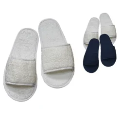 TC64 Towel City Klassische zehenfreie Slipper