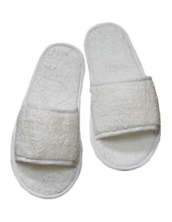 TC64 Towel City Klassische zehenfreie Slipper