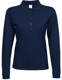 TJ146 Tee Jays Damen dehbares Polo langarm