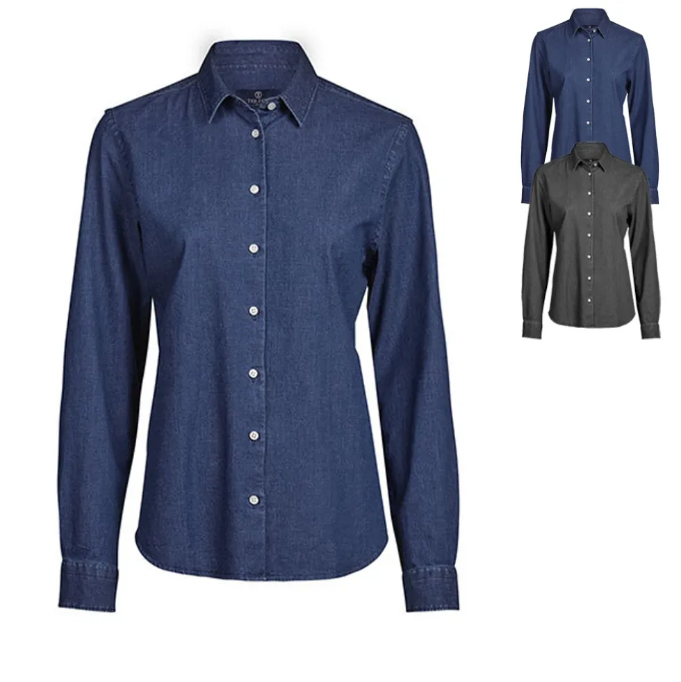 TJ4005 Tee Jays Damen Jeans Bluse
