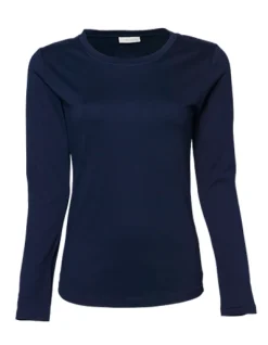 TJ590 Tee Jays Damen langarm T-Shirt aus Interlock-Material