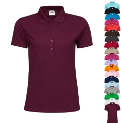 TJ145 Tee Jays Damen Luxus dehnbares Polo