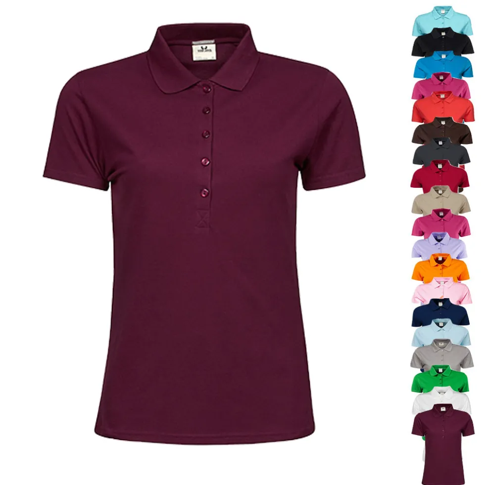 TJ145 Tee Jays Damen Luxus dehnbares Polo