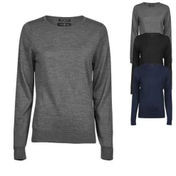 TJ6006 Tee Jays Damen Rundhals Pullover