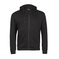 TJ5508 Tee Jays gerippter Interlock Kapuzen Sweatjacke