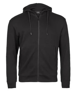 TJ5508 Tee Jays gerippter Interlock Kapuzen Sweatjacke