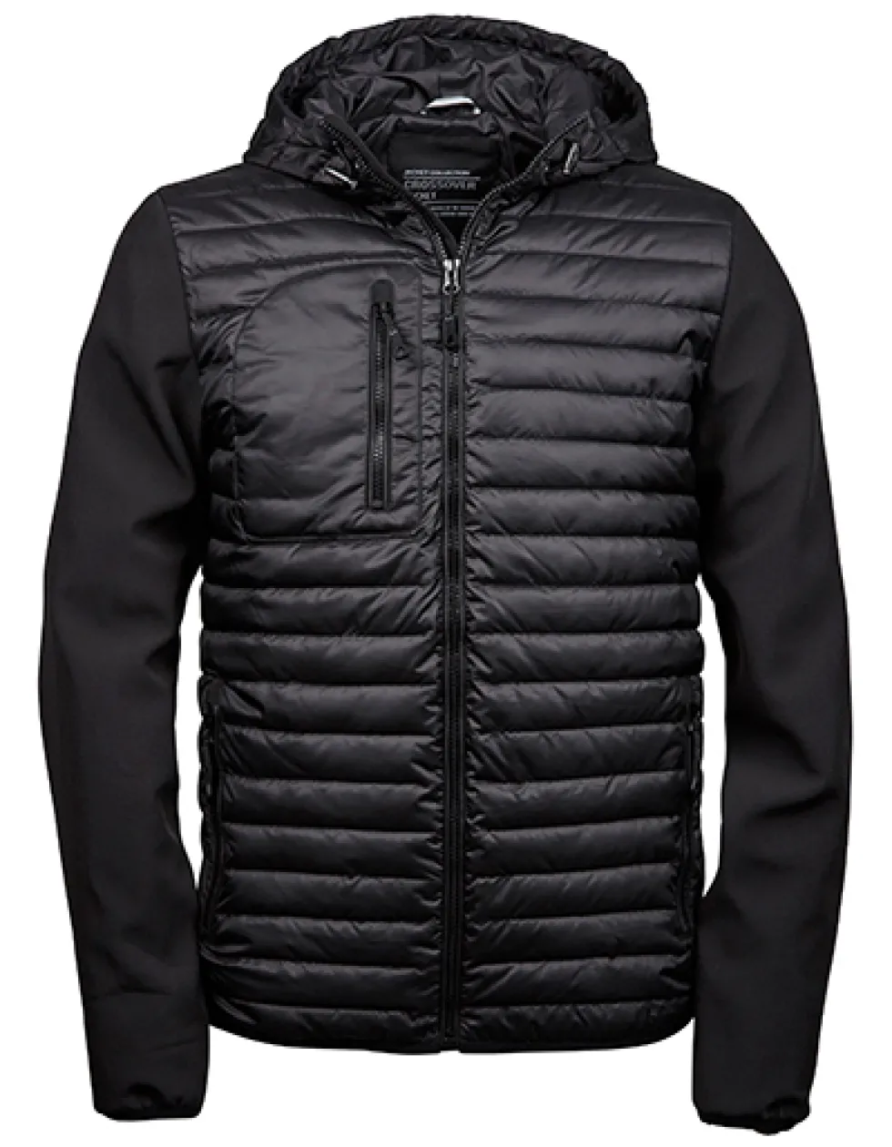 TJ9628 Tee Jays Herren CROSSOVER Jacke mit Kapuze