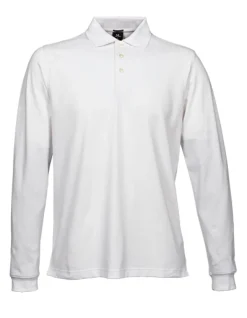 TJ1406 Tee Jays Herren dehnbares Polo langarm