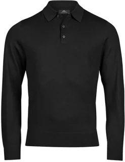 TJ6002 Tee Jays Strickpolo langarm
