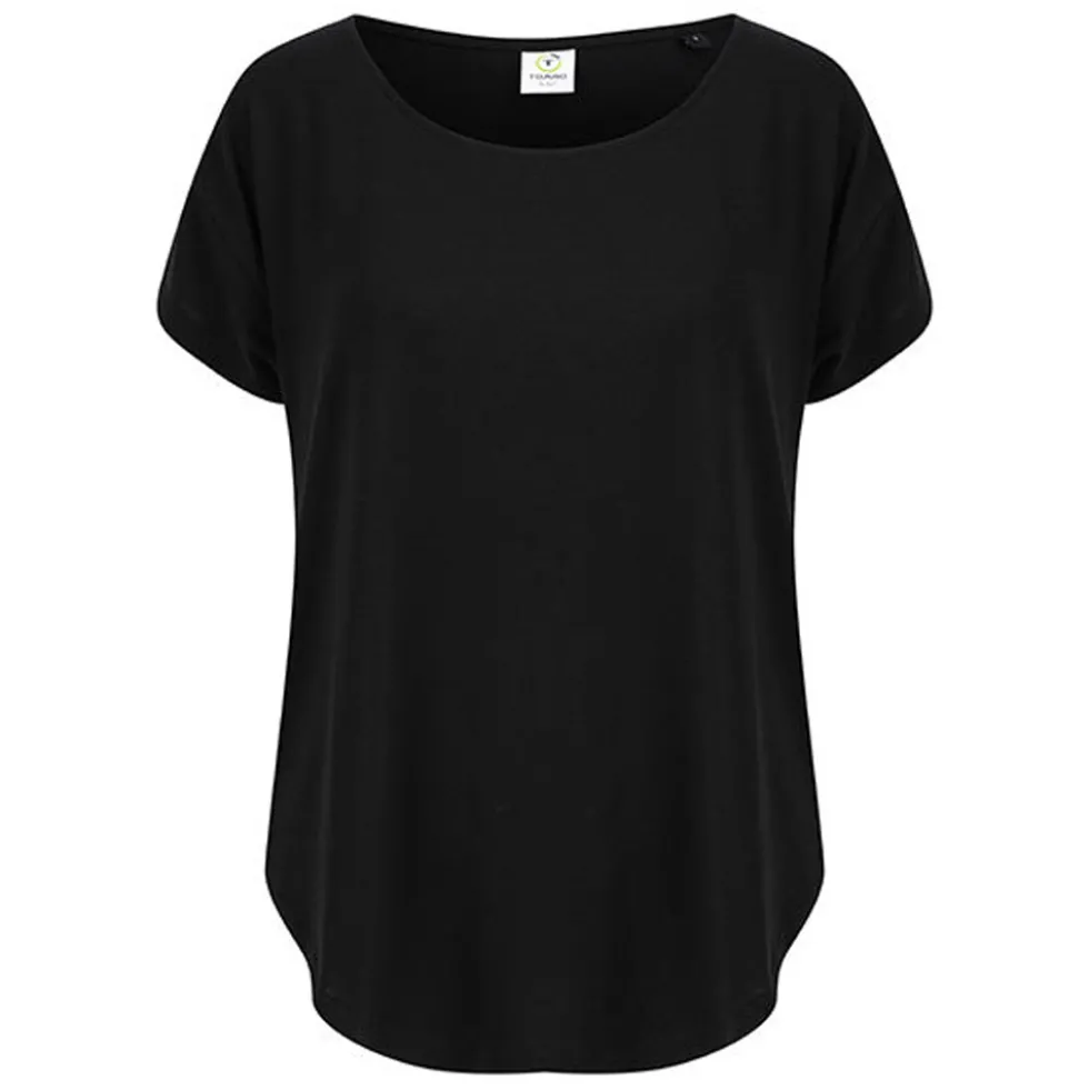 TL527 Tombo Damen T-Shirt in Übergröße mit U-Ausschnitt