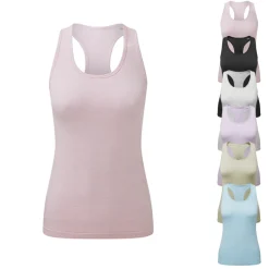 TR509 TriDri Damen nahtloses ´3D Fit´ Multi-Sport Trägershirt