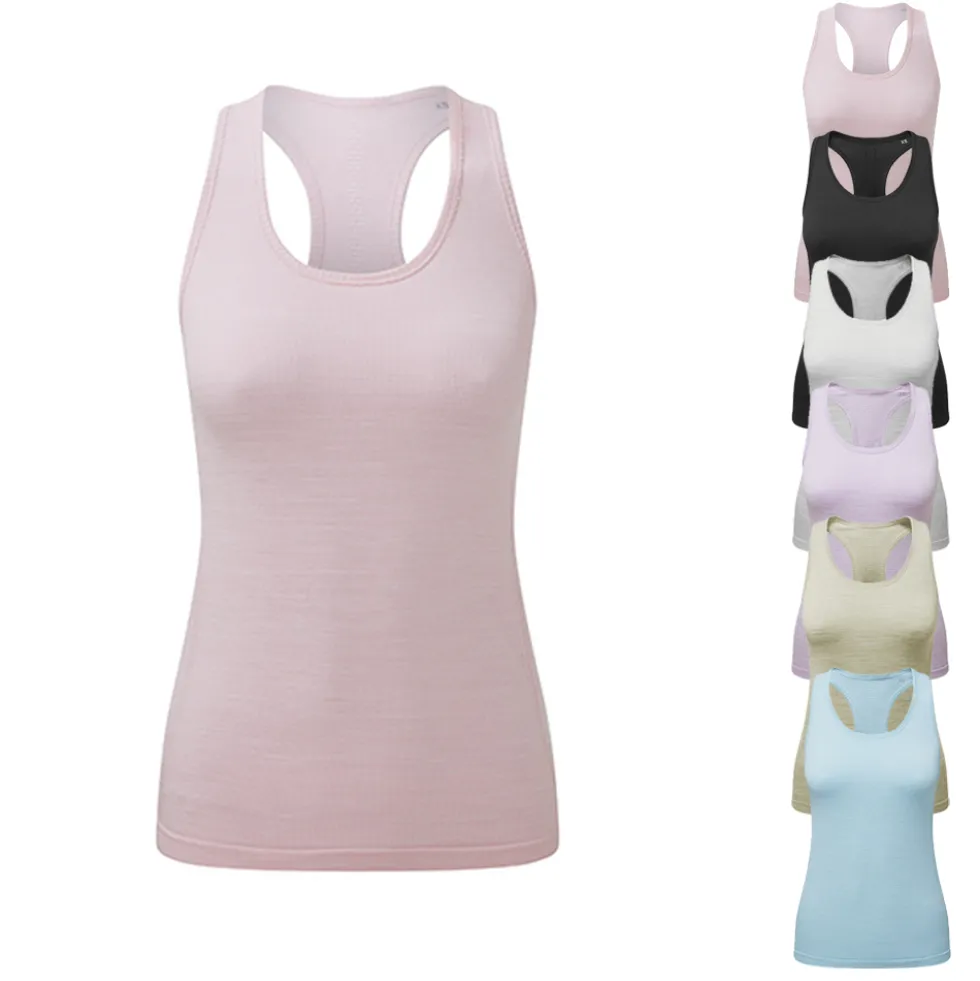 TR509 TriDri Damen nahtloses ´3D Fit´ Multi-Sport Trägershirt
