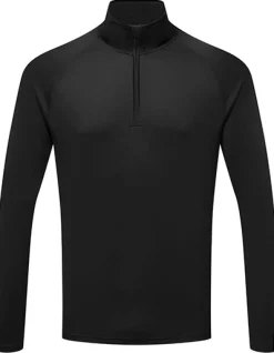 TR110 TriDri Herren Sport ¼-Reißverschluss langarm Shirt