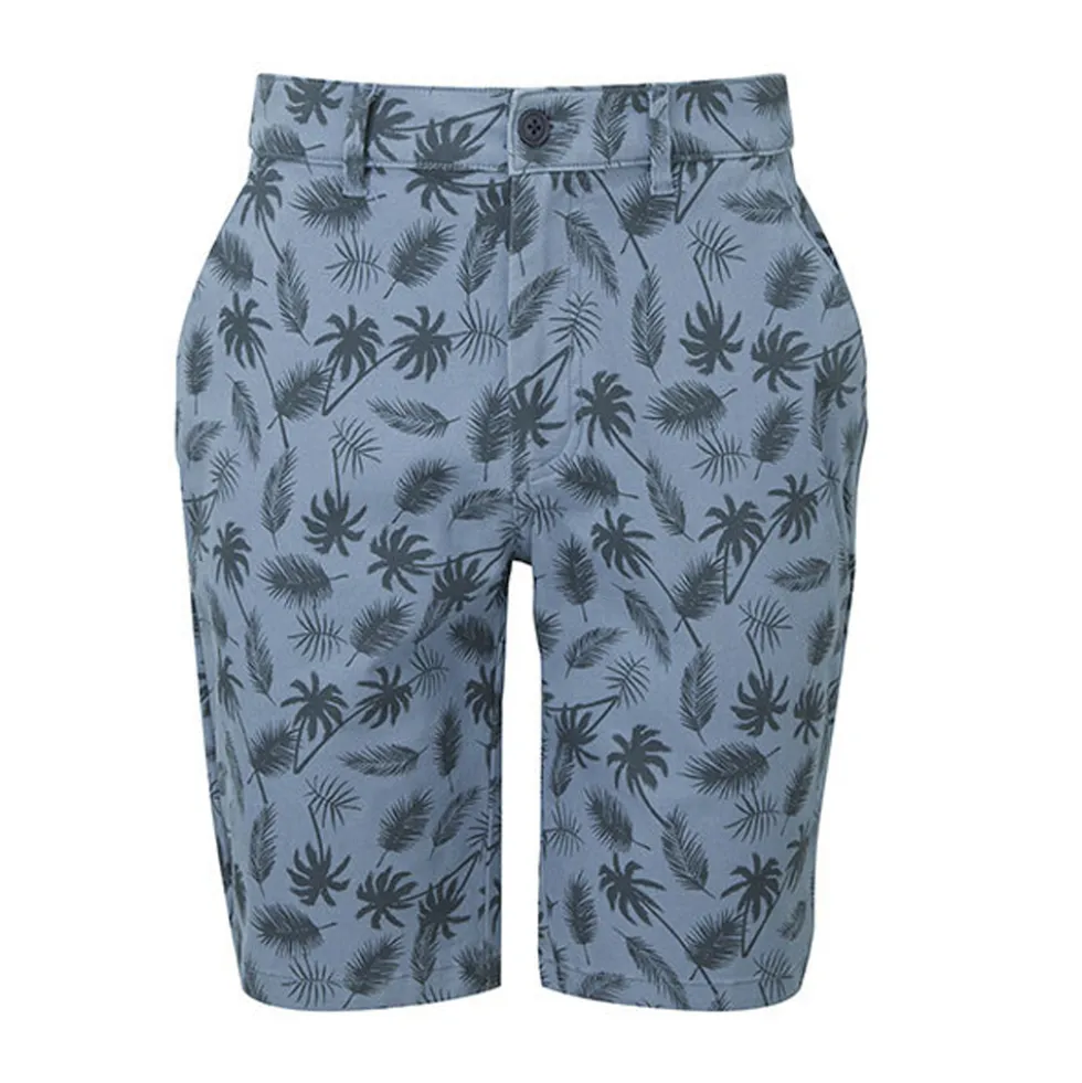 WB905 WOMBAT Herren Shorts mit Palmendruck