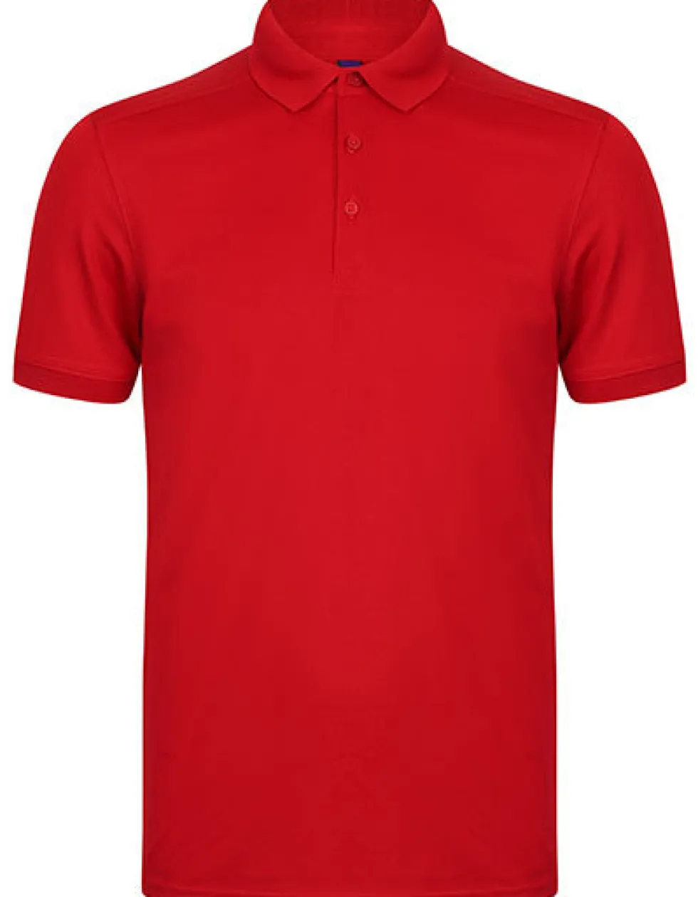 W460 Henbury Herren-Stretch-Poloshirt + Docht-Finish