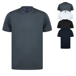 W024 Henbury kühlendes HiCool® T-Shirt Sporshirt kurzarm