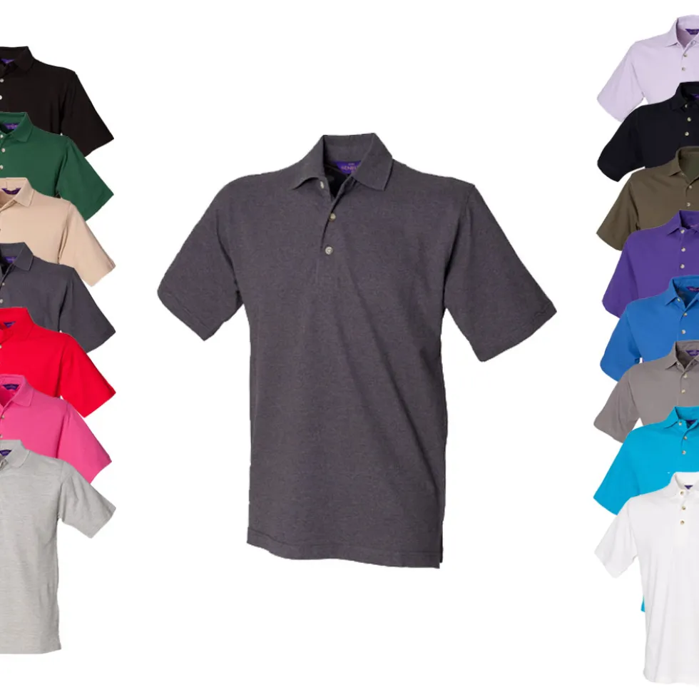 W100 Henbury Klassisches Poloshirt aus Baumwoll-Piqué