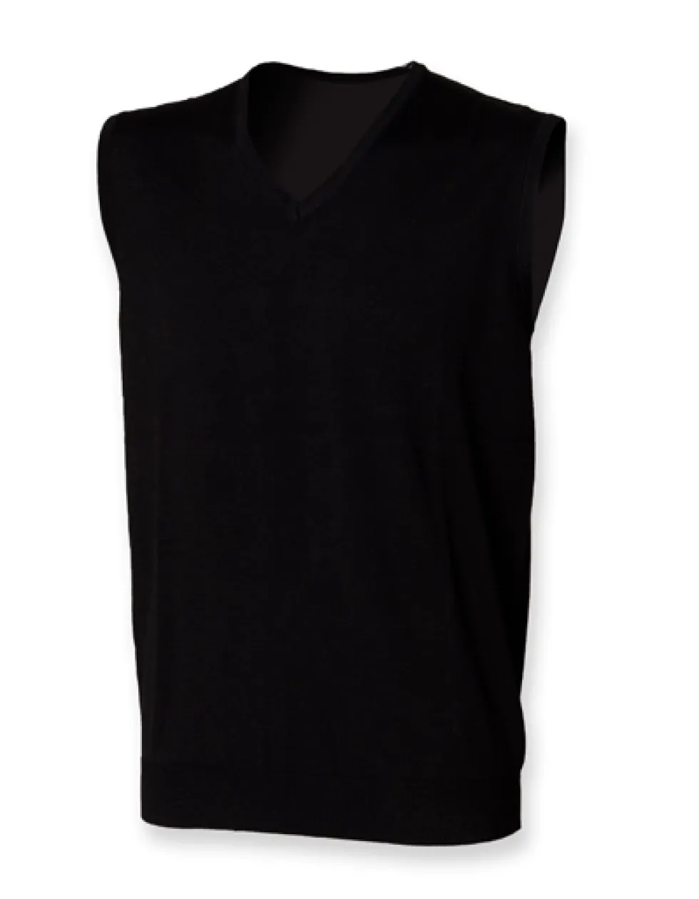 W724 Henbury Leichter Herren Pullover ärmelloser mit V-Ausschnitt