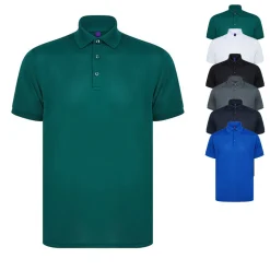 W465 Henbury Poloshirt Kurzarm aus Polyestergarn