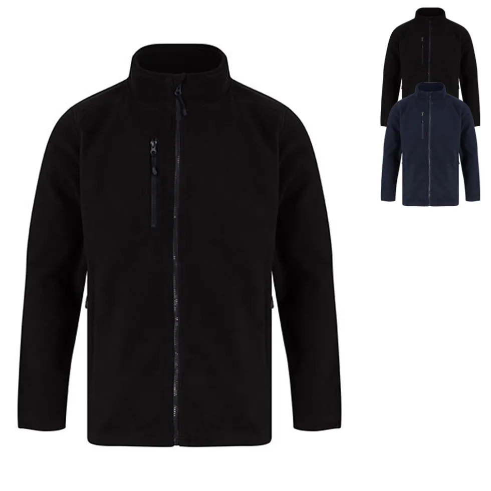 W860 Henbury Polyester Microfleece Jacke