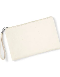 WM520 Westford Mill Armbandtasche aus Baumwolle