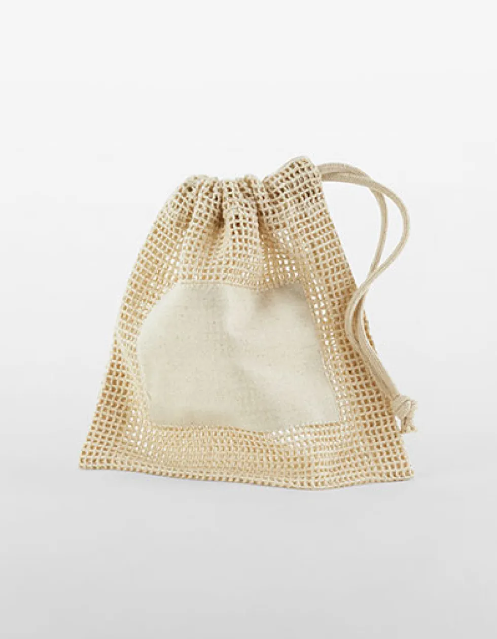 WM155 Westford Mill Bio-Baumwolle Mesh Sack