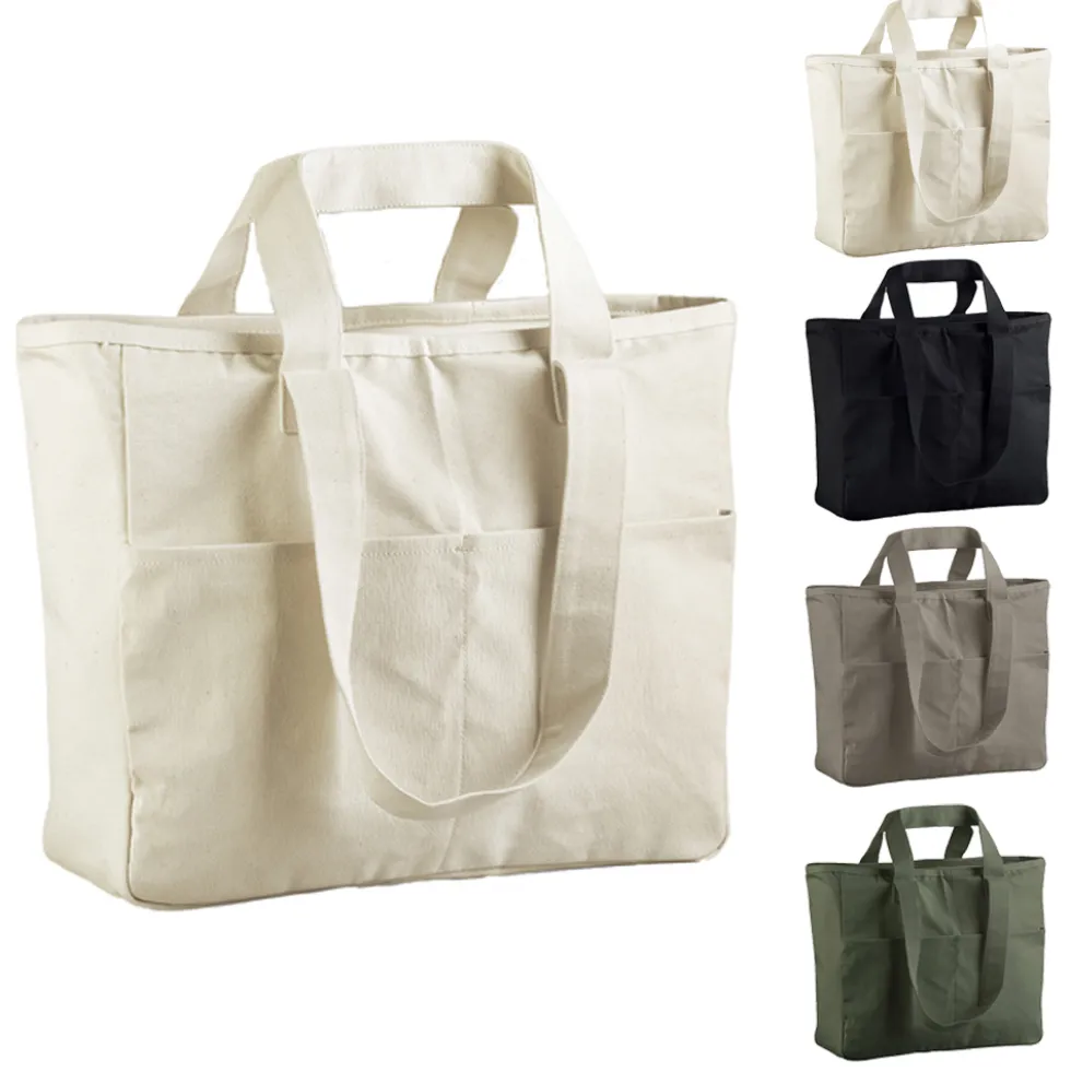 WM604 Westford Mill Cargotasche mit zwei Tragegriffen