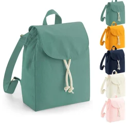 WM881 Westford Mill EarthAware Mini Rucksack Bio-Baumwolle