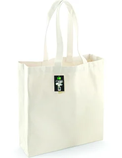 WM623 Westford Mill Einkaufstasche aus fairtrade-zertifizierter Baumwolle