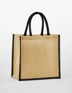 WM477 Westford Mill gestärkte Jute Mini Geschenktasche