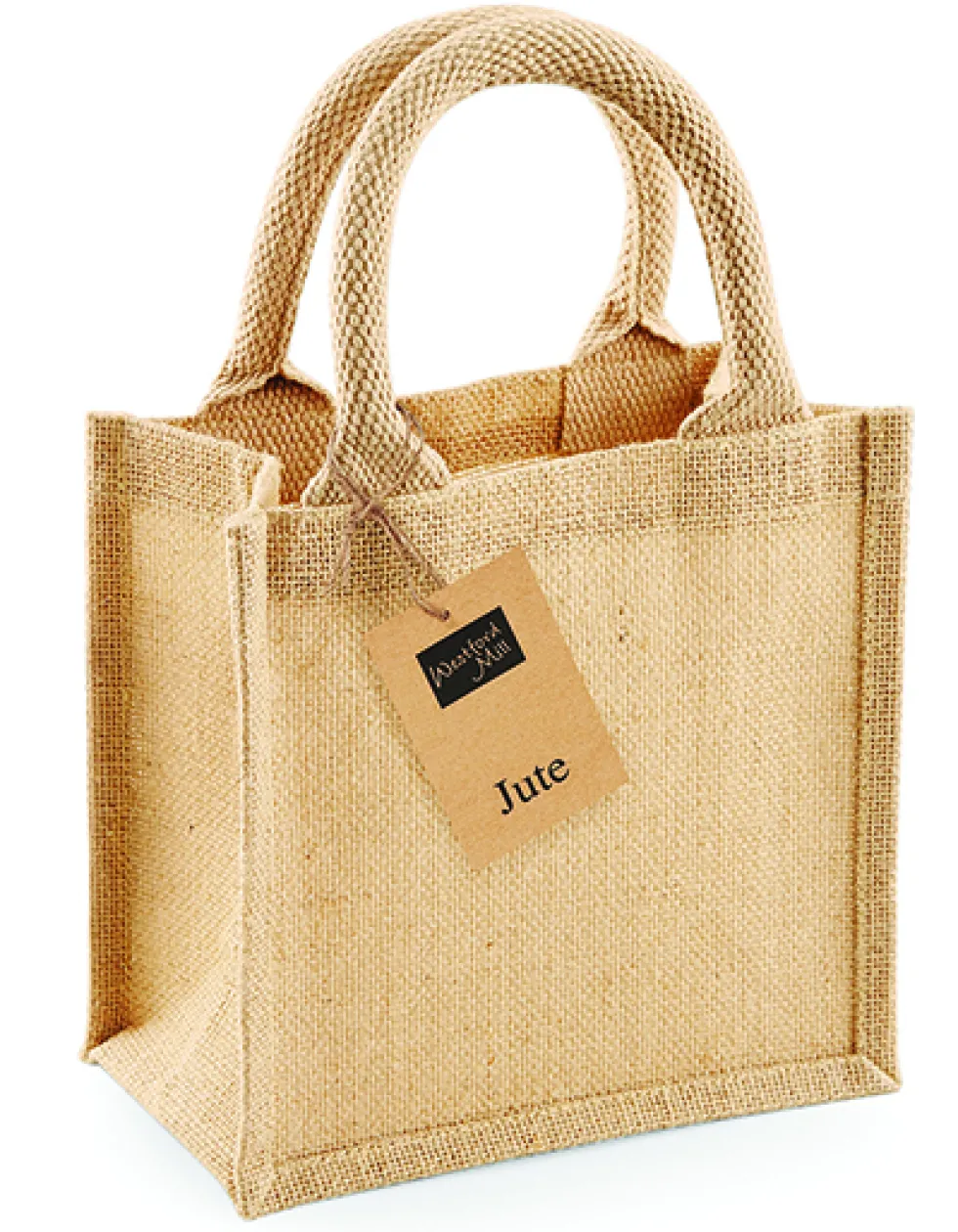 WM411 Westford Mill Jutetasche Einkaufstasche